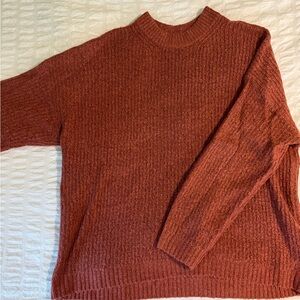 AMERICAN EAGLE - Tunic Sweater - Rust - size MEDIUM